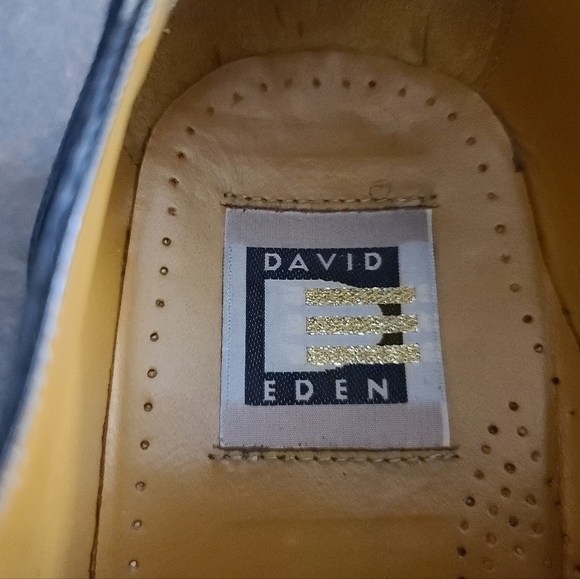 DAVID Eden 11.5 Ostrich Leather Derby Shoes main image 4